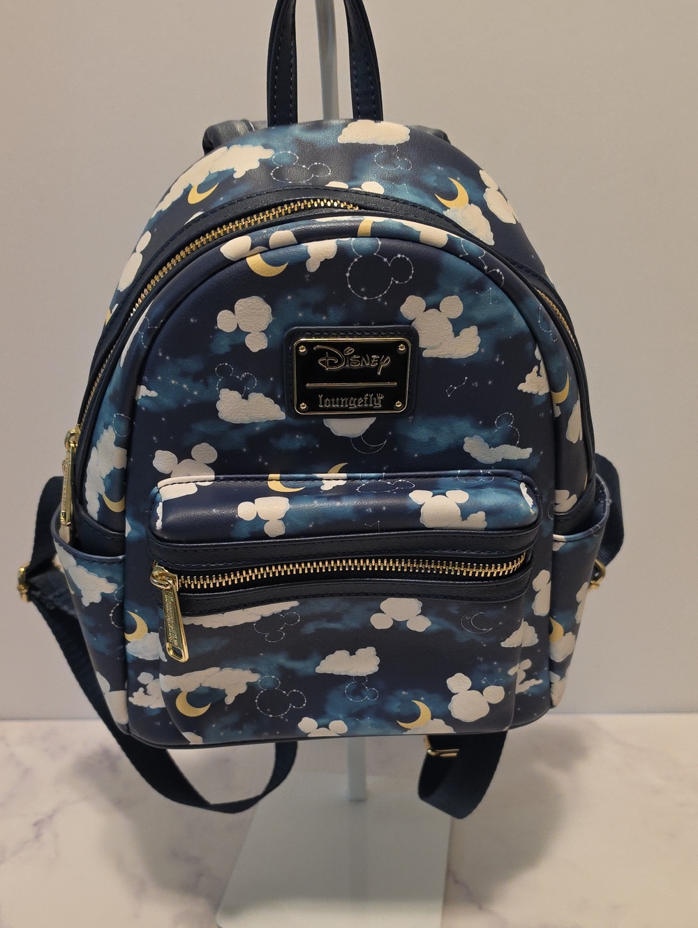 Loungefly  Blue Mickey Mouse Clouds  Backpack